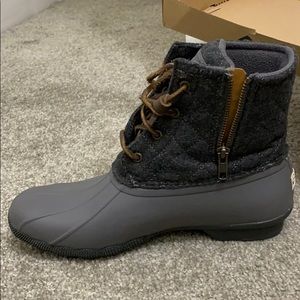 Slightly worn Sperry Boots